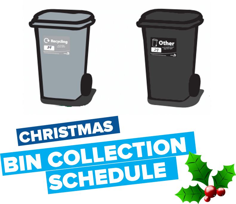 Christmas Bin Collection Schedule Cllr James Pratt, St Barnabas Ward